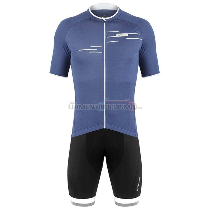 Abbigliamento Ciclismo De Marchi Manica Corta 2020 Blu
